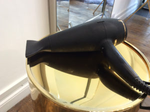 Hair-dryer in Worcester Salon